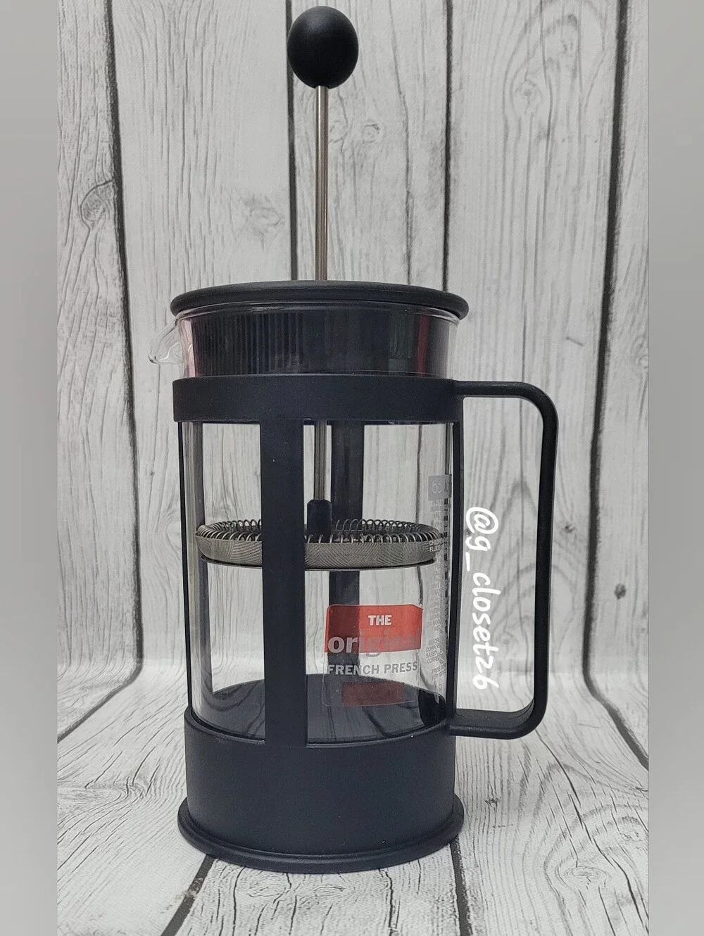 Bodum Black French Press Coffee Maker
